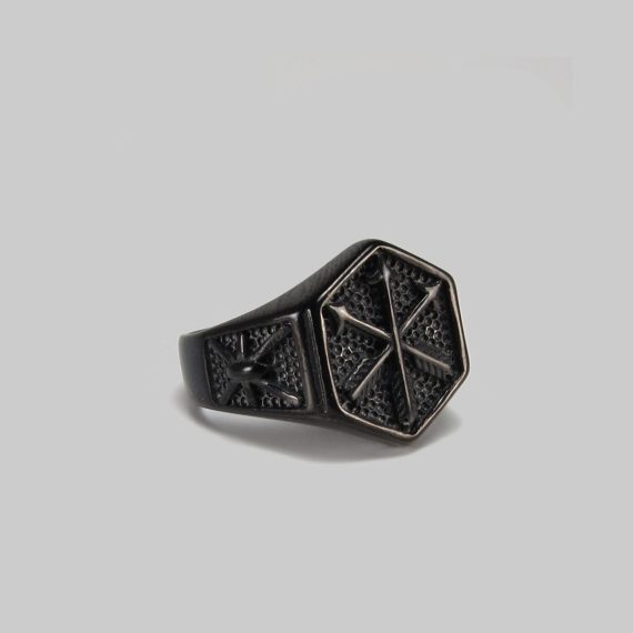 Sello Hexagonal Flechas Ana Palacios Jewelry sello-hexagonal-flechas-ana-palacios-jewelry